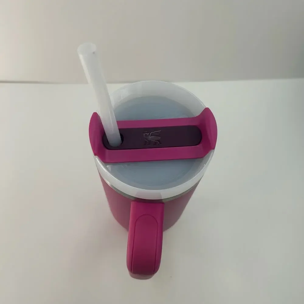 Stanley Quencher H2.0 FlowState 40oz Tumbler Mug Pink Stainless Steel With Straw - Picture 4 of 15